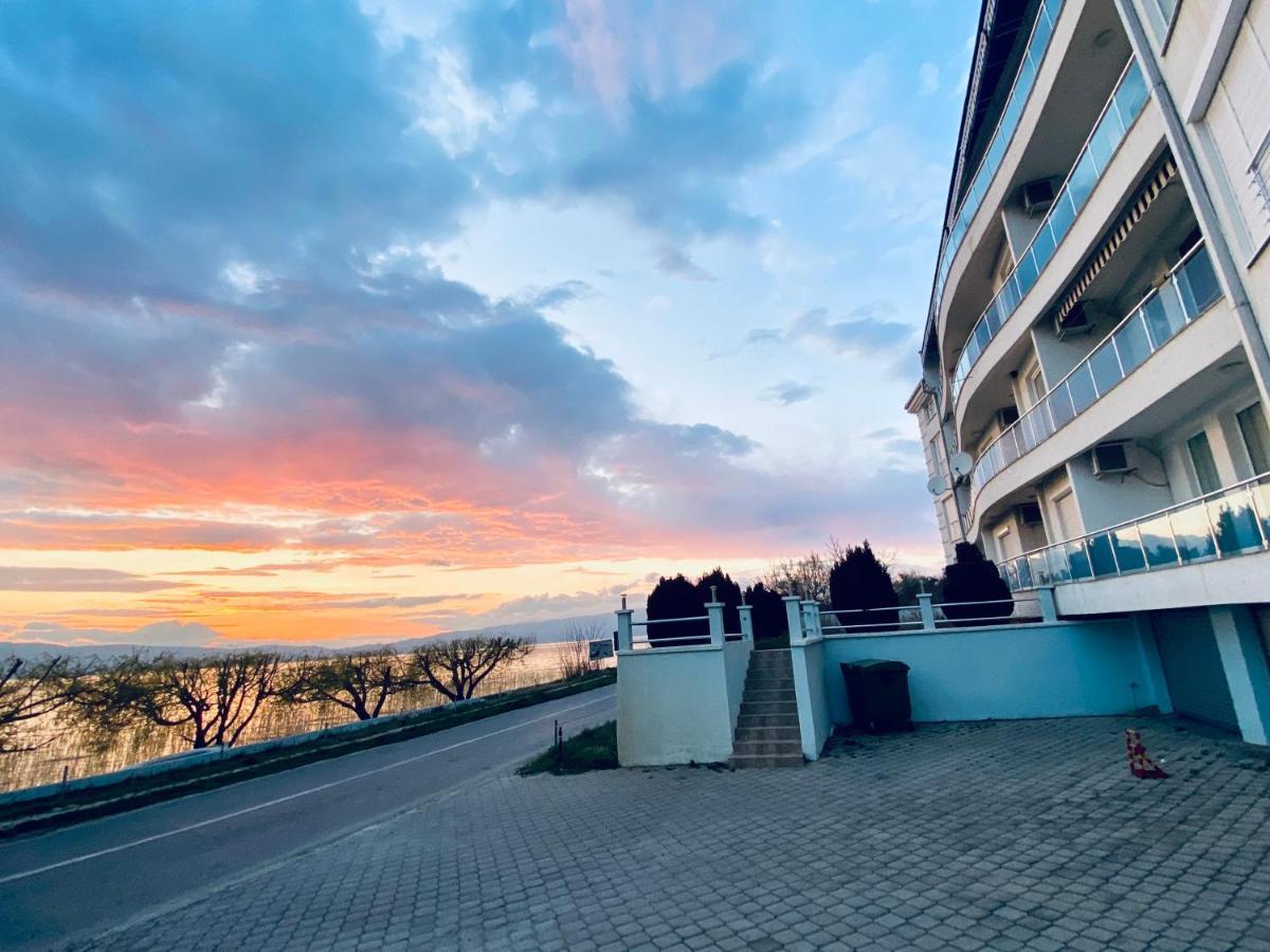 Aqua Blue Lakeview Apartment Ohrid Peštani 외부 사진